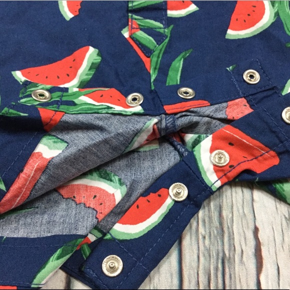 Old Navy Boys 0-3 Month Set of 2 Shorts Romper - Picture 3 of 8